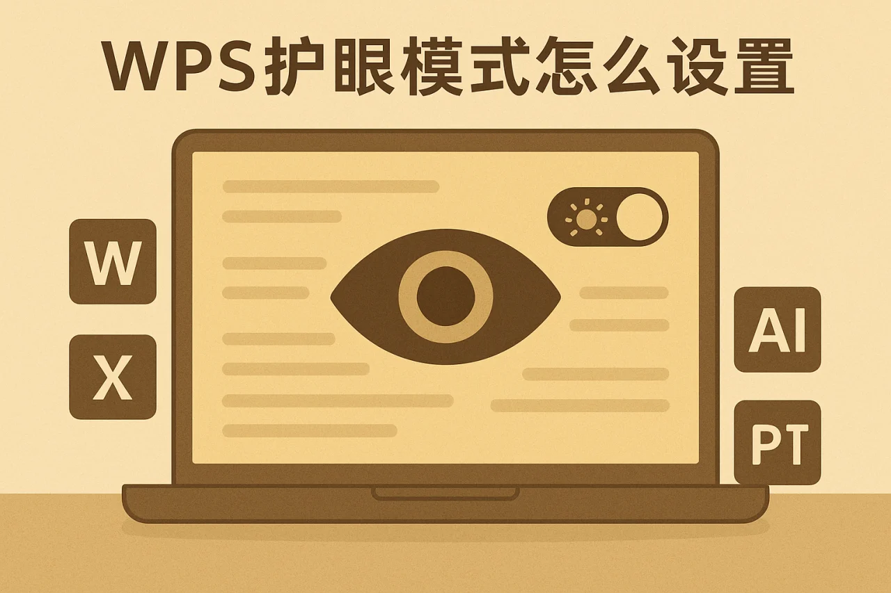 WPS护眼模式怎么设置