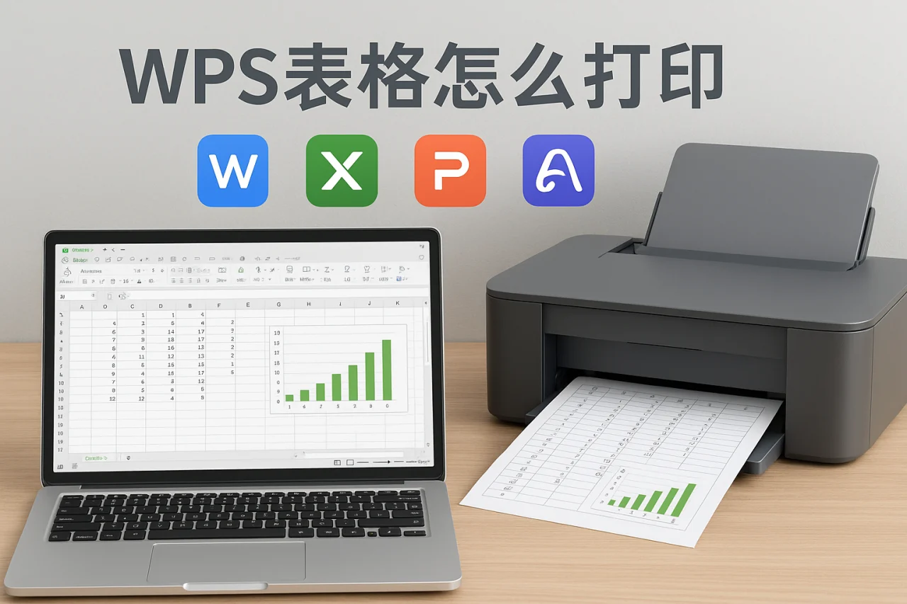Wps表格怎么打印