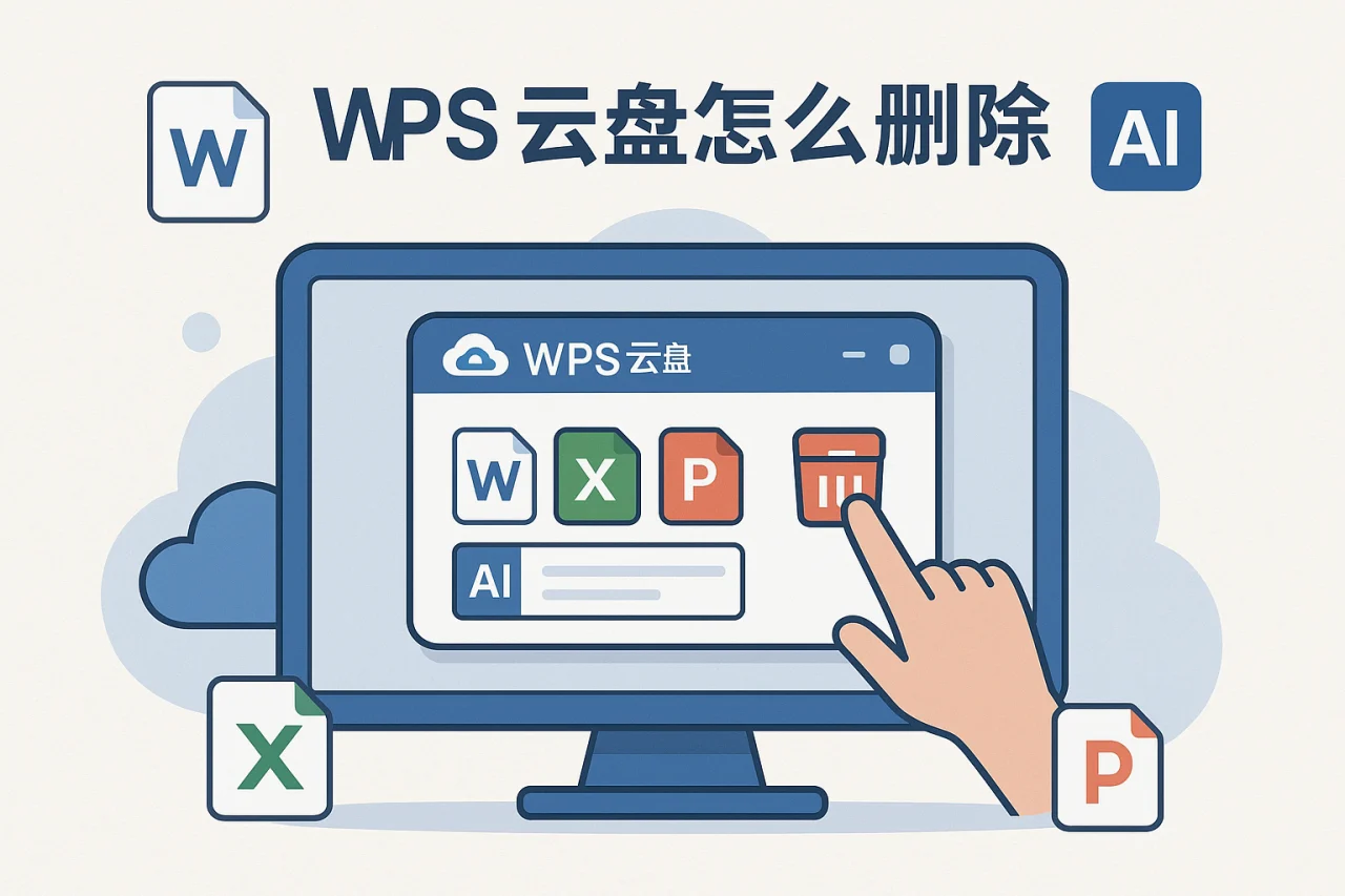 WPS云盘怎么删除