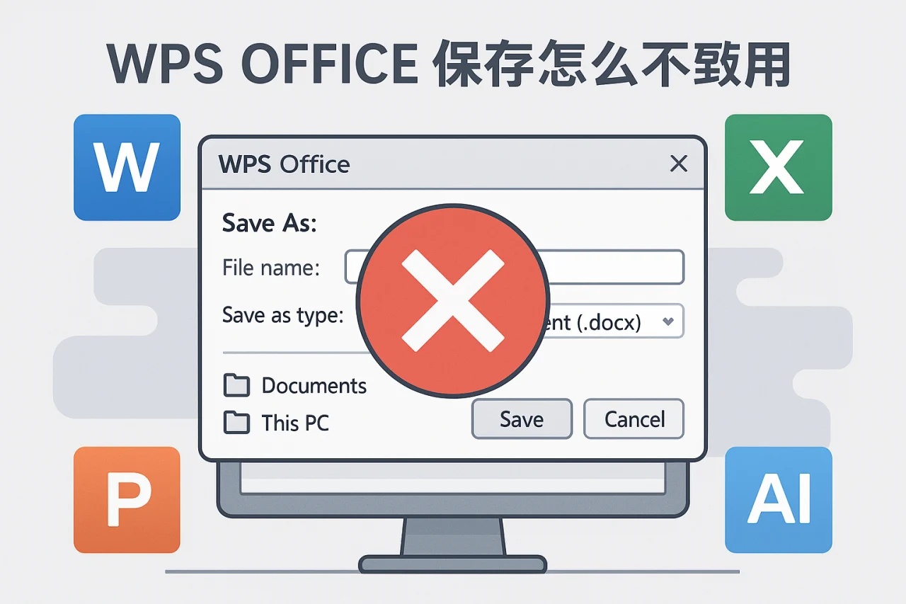 Wps office保存不了怎么办