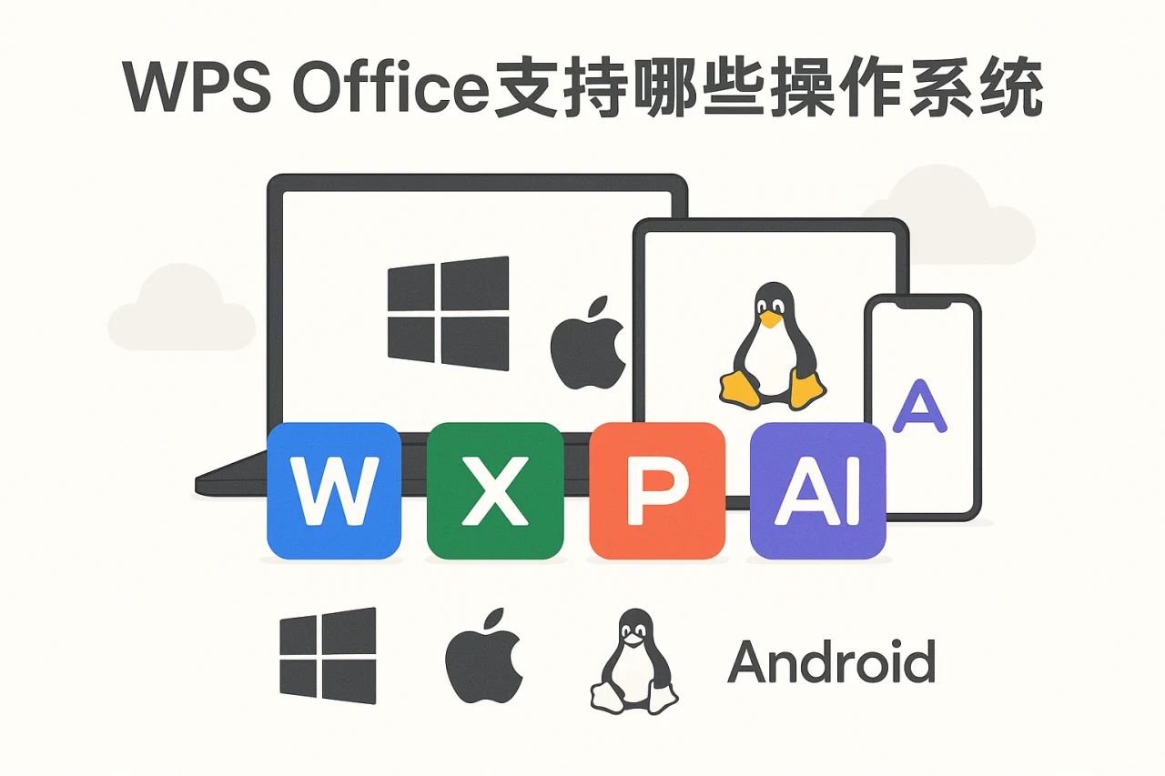 WPS Office支持哪些操作系统