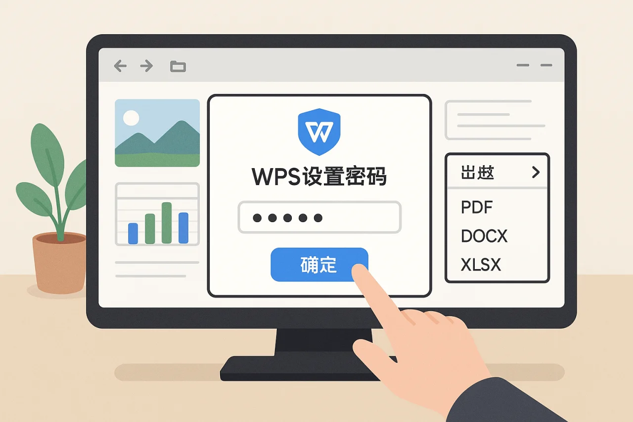 WPS设置密码