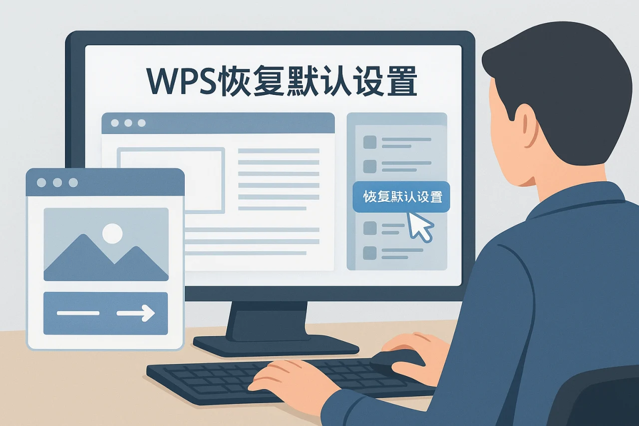 WPS恢复默认设置