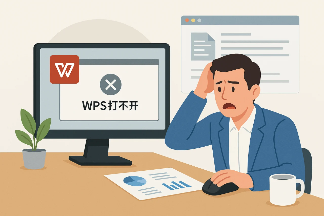 WPS打不开