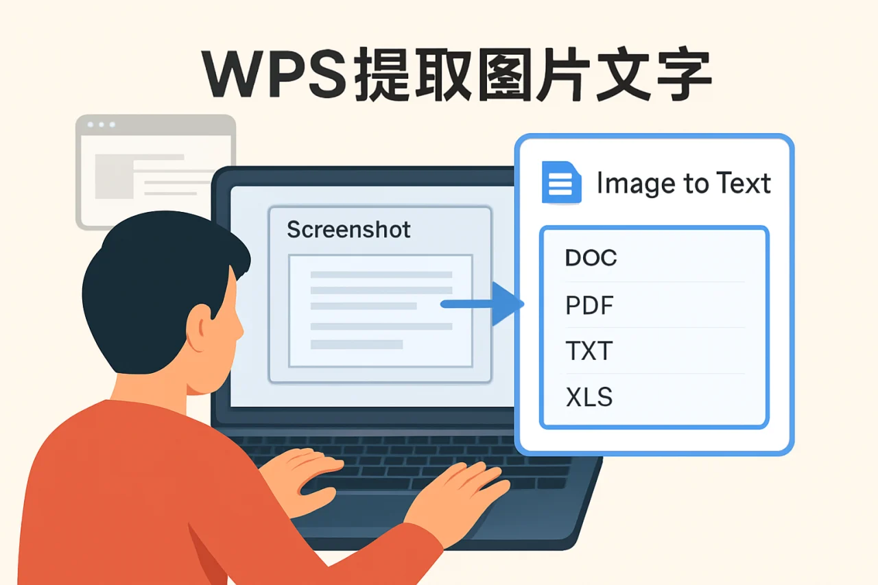 WPS提取图片文字