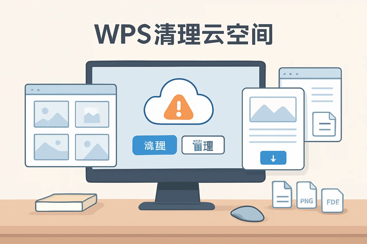 WPS清理云空间