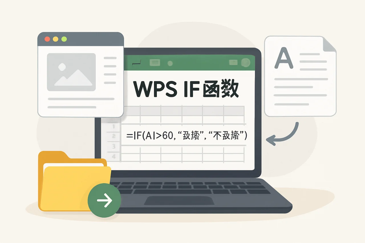 WPS IF函数