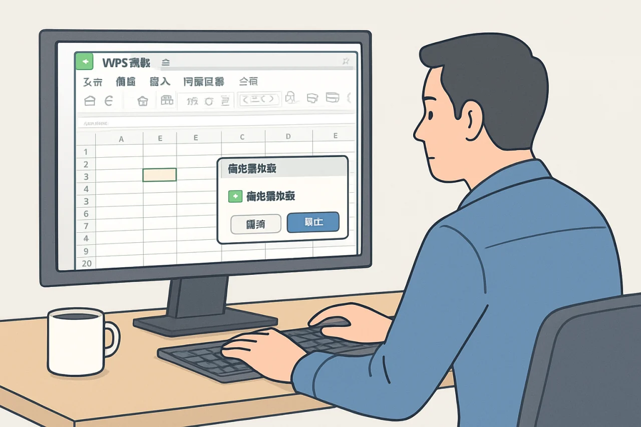 WPS设置单元格保护