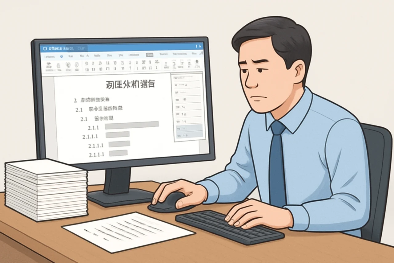 WPS创建多级编号列表