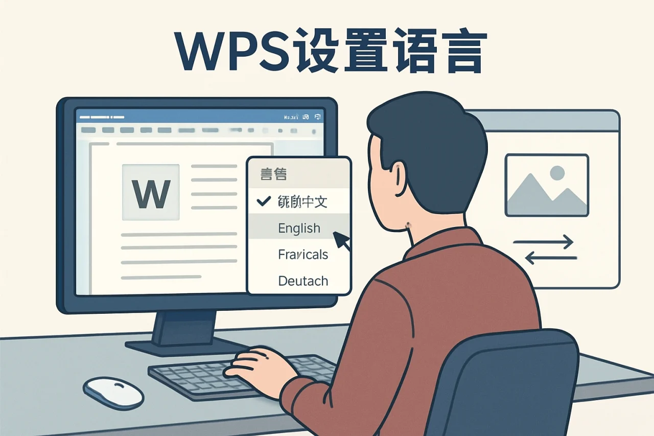 WPS设置语言