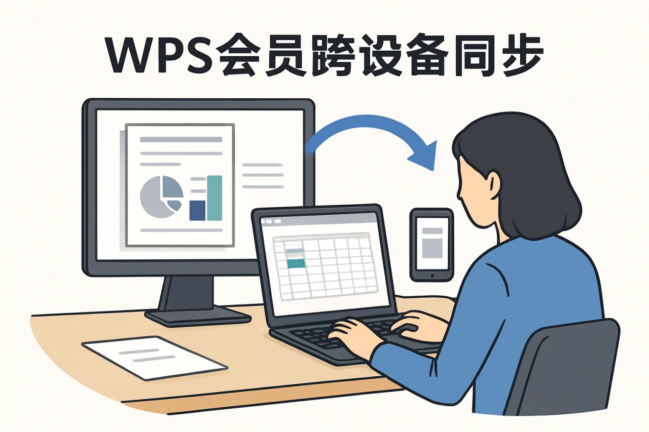WPS会员跨设备同步