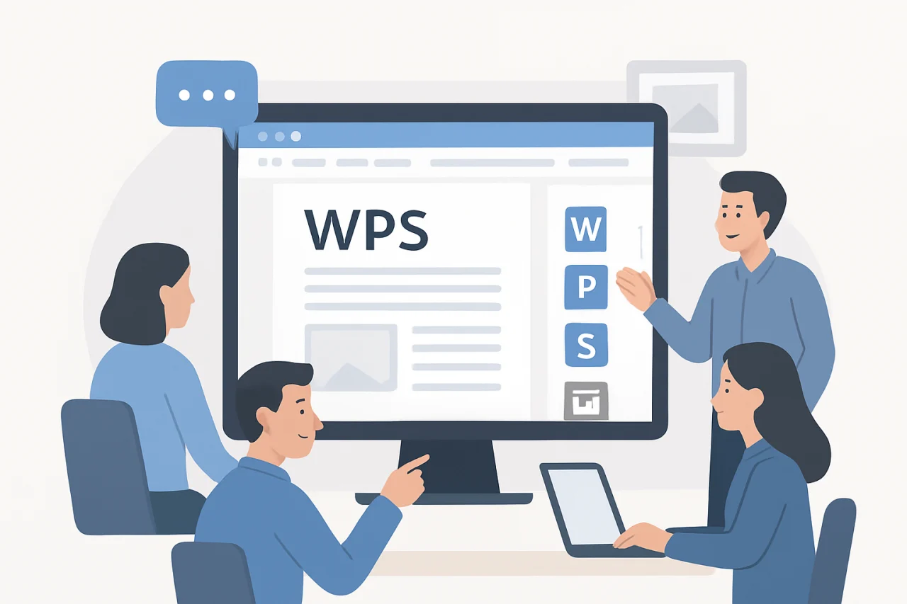 wps软件团队协作编辑