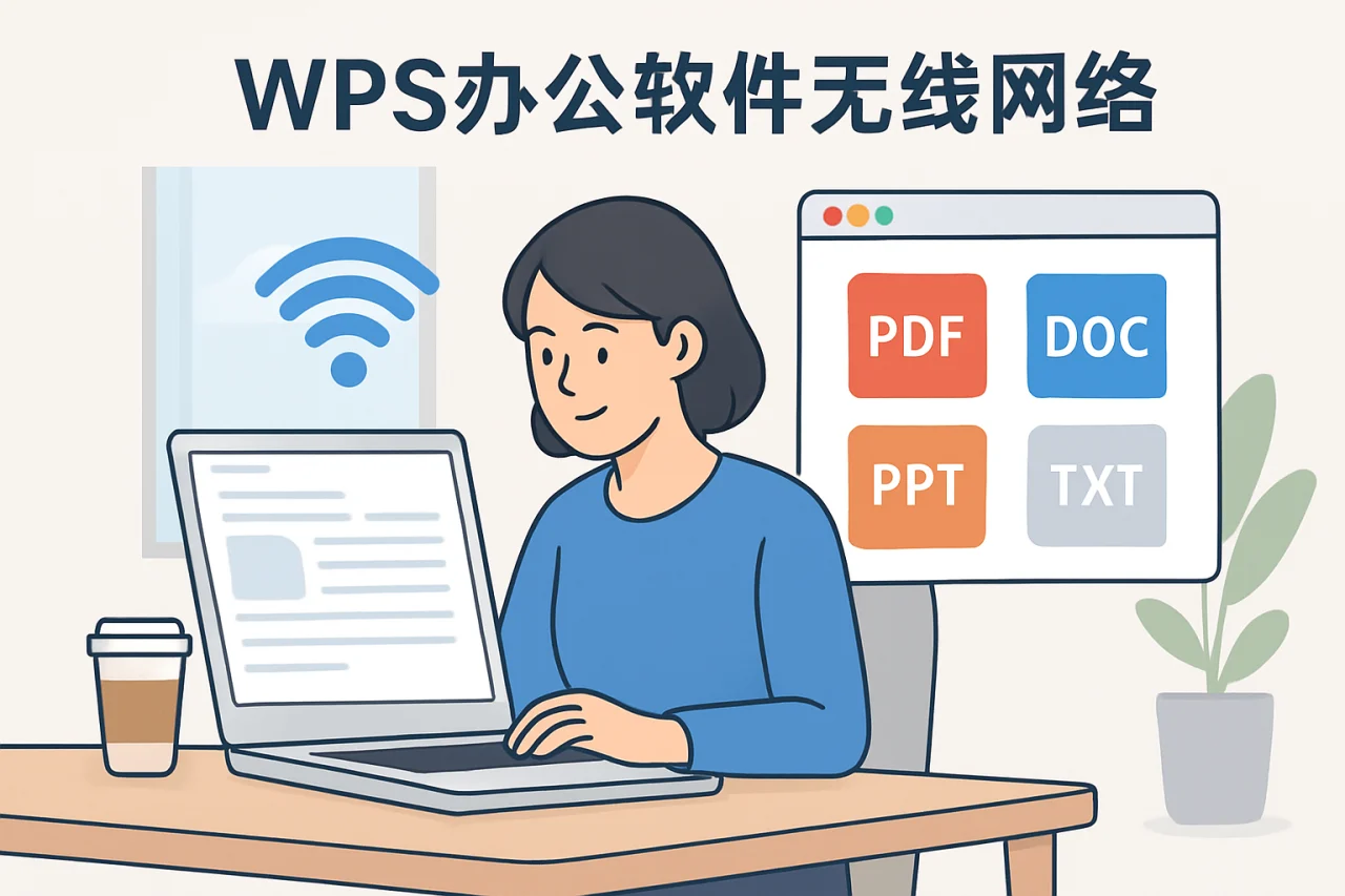 wps办公软件无线网络
