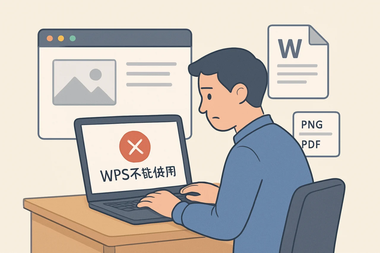 wps不能使用