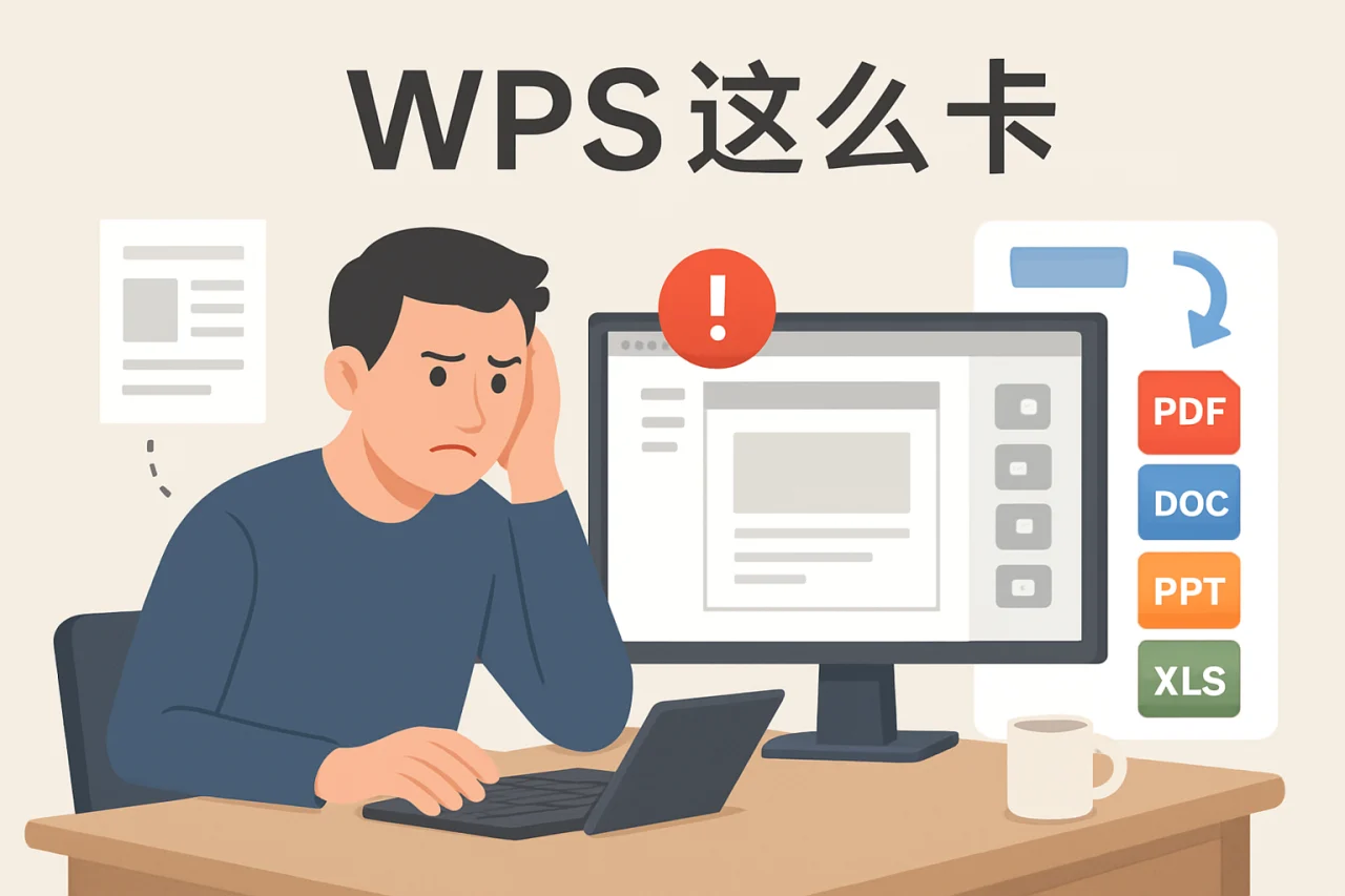 wps这么卡
