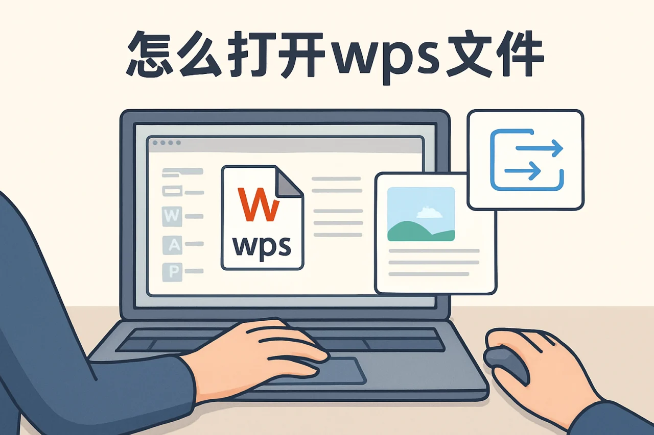 怎么打开wps文件