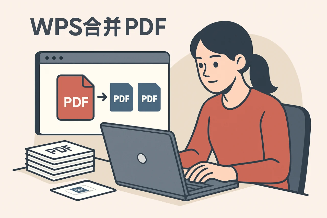 wps合并pdf