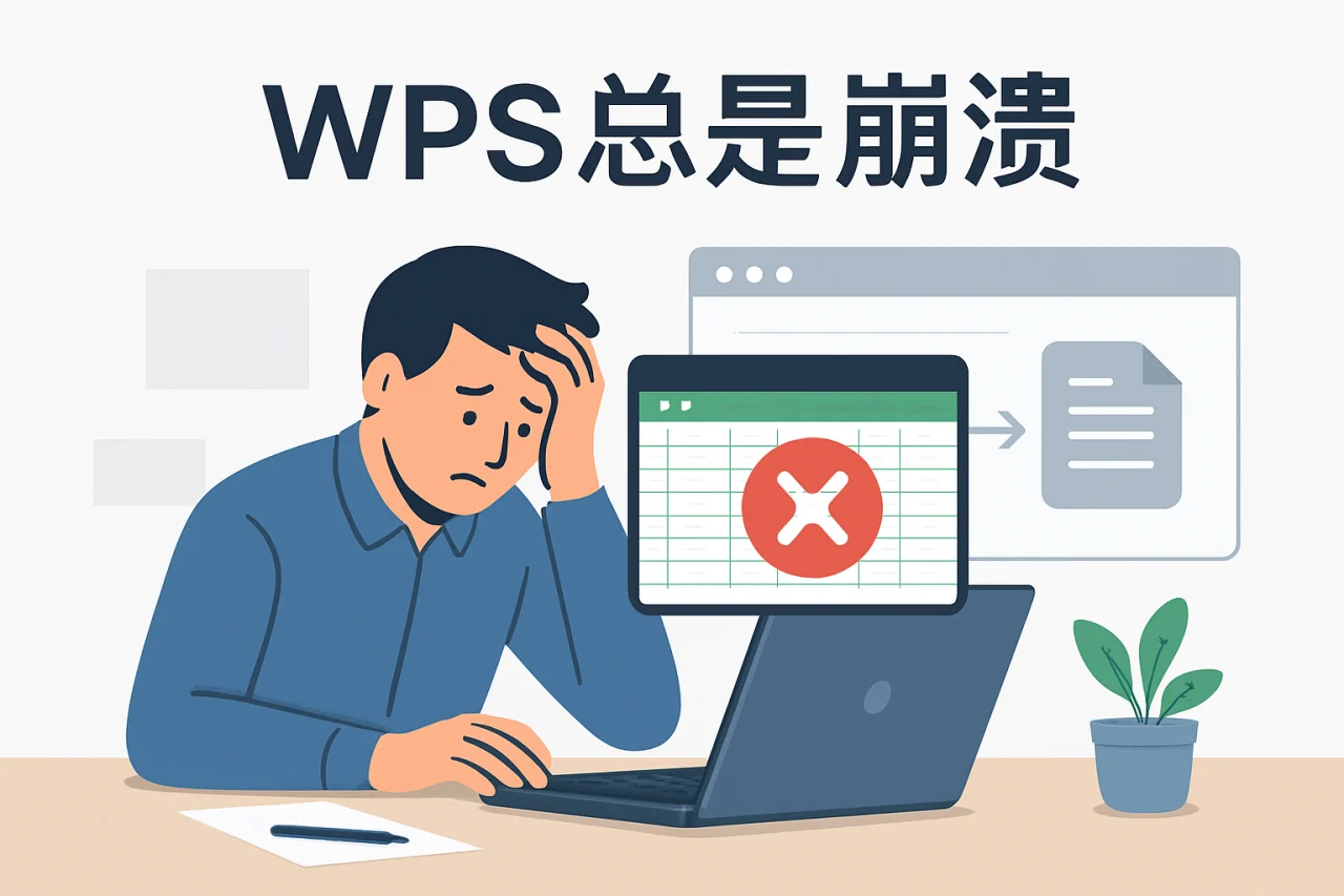 wps总是崩溃