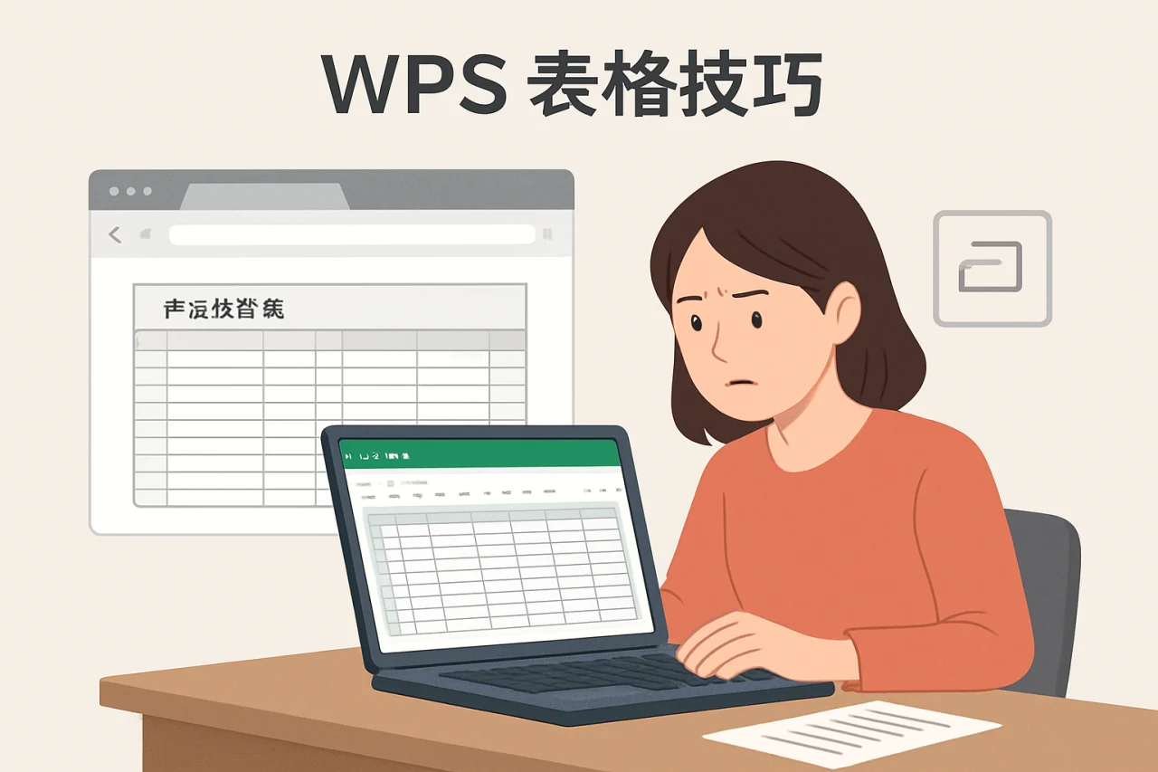 WPS 表格技巧