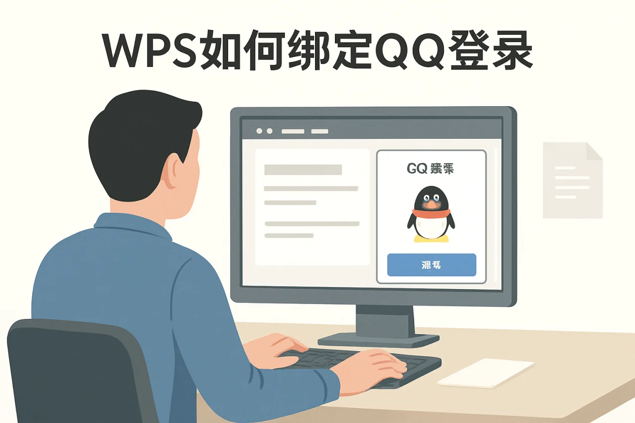 WPS如何绑定QQ登录