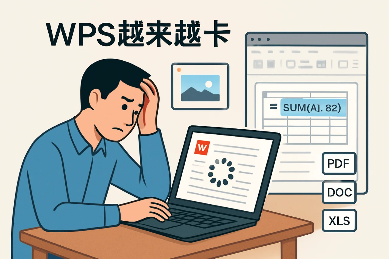 WPS越来越卡