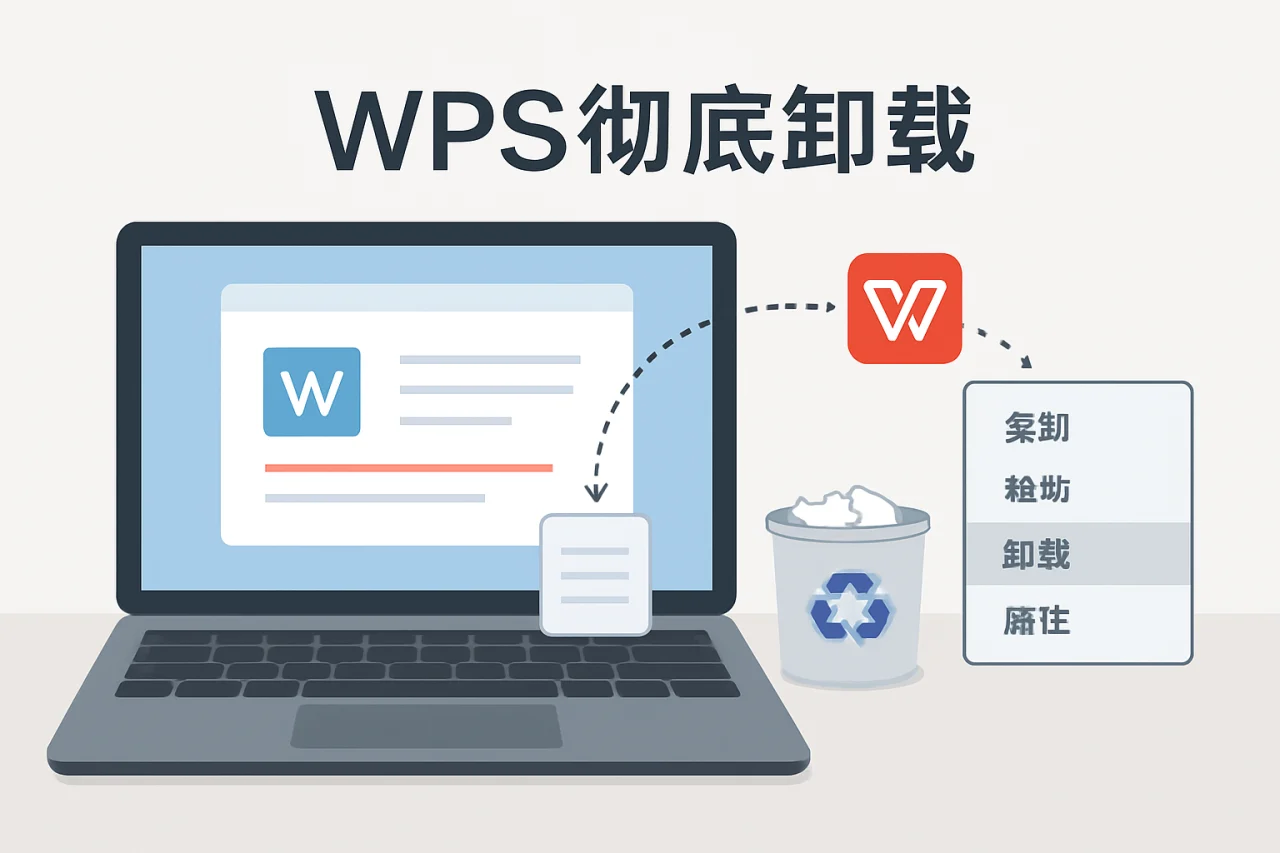 WPS彻底卸载