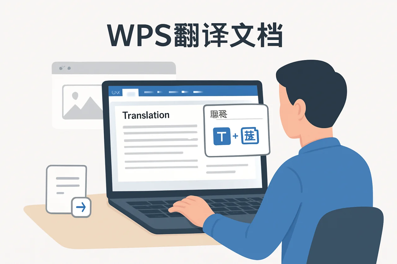 WPS翻译文档