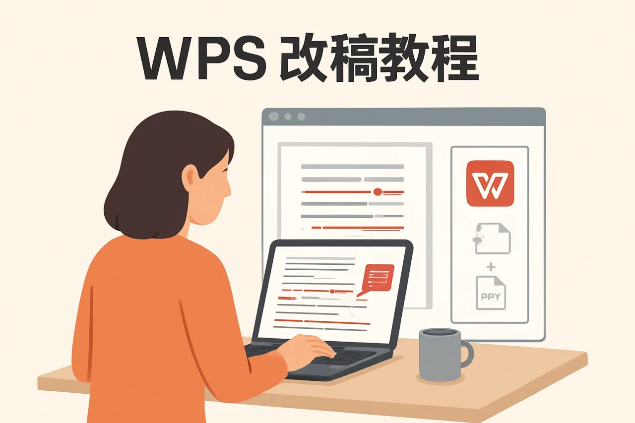 WPS改稿教程