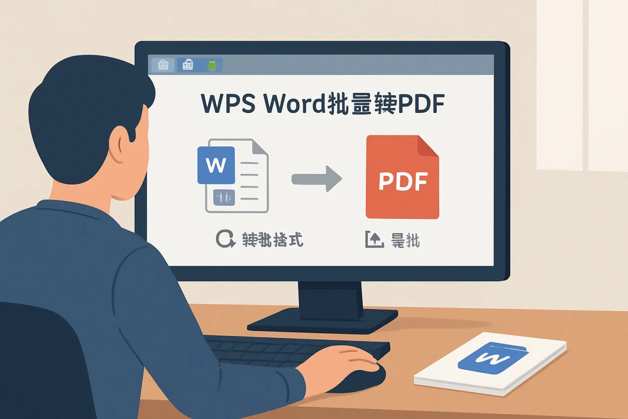 WPS Word批量转PDF
