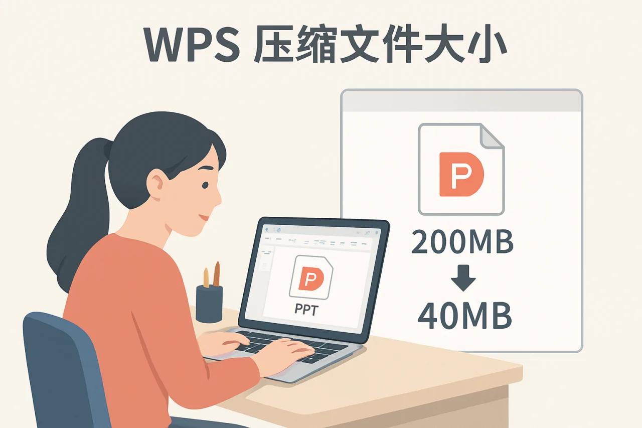 WPS 压缩文件大小