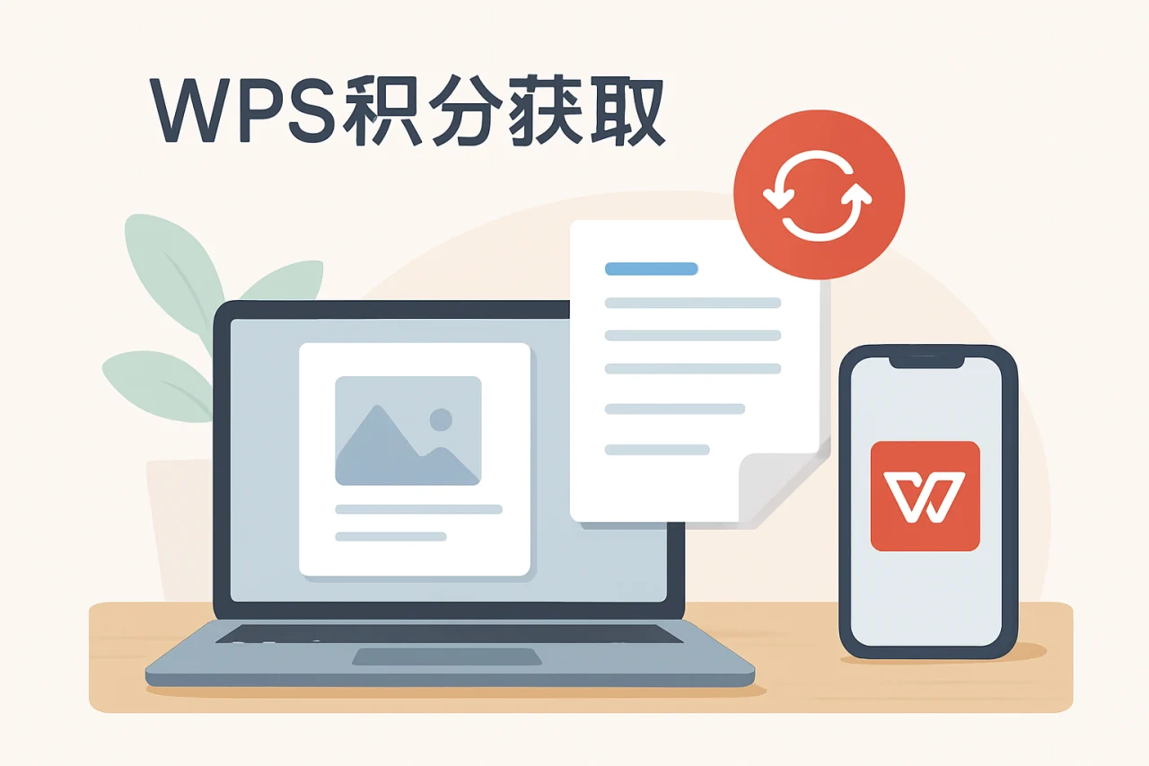 WPS积分获取