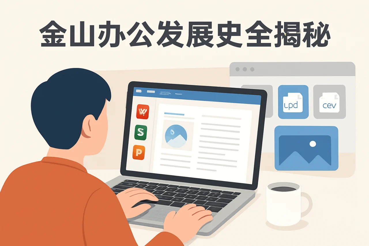 金山办公发展史全揭秘