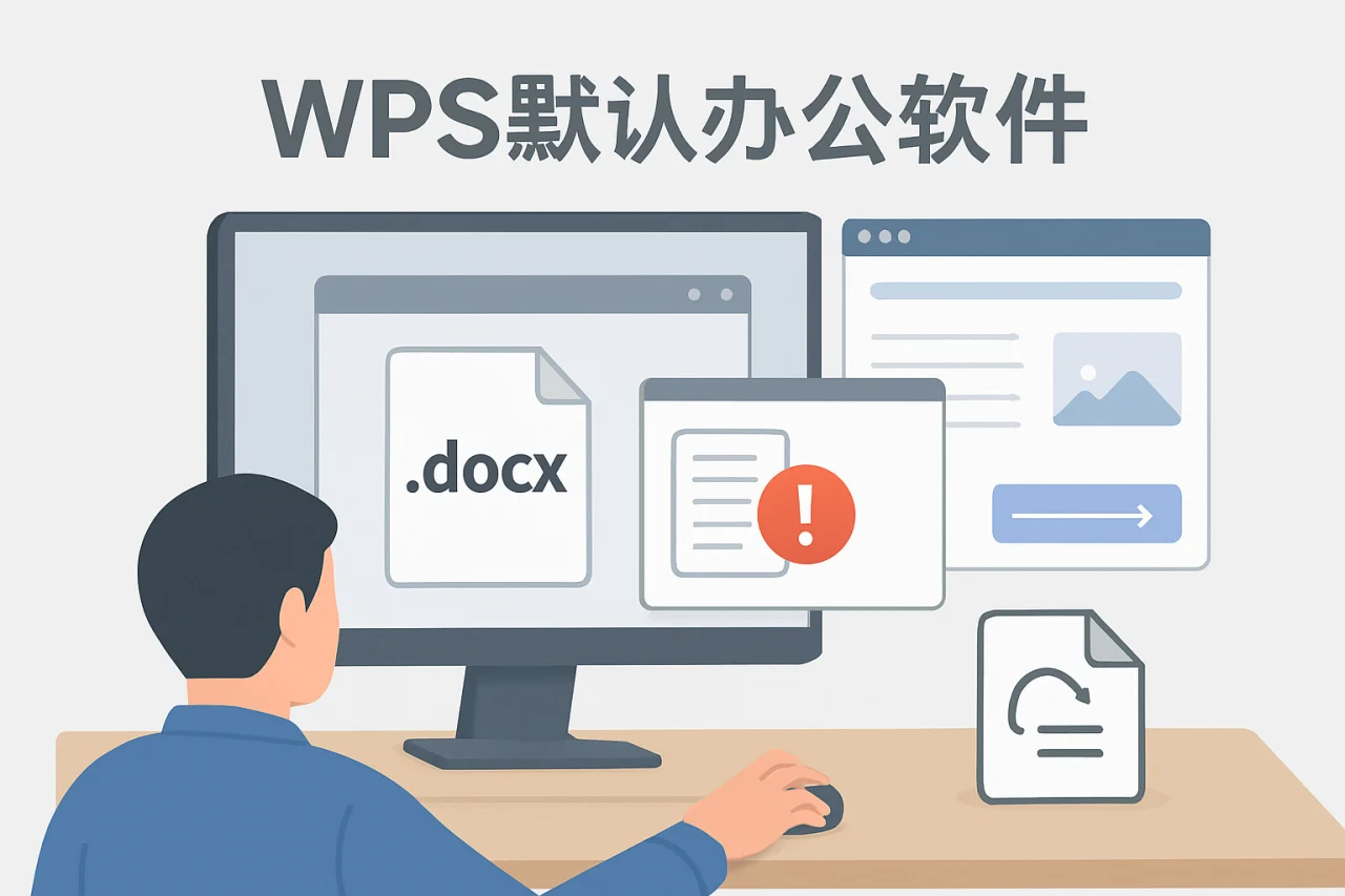 WPS默认办公软件