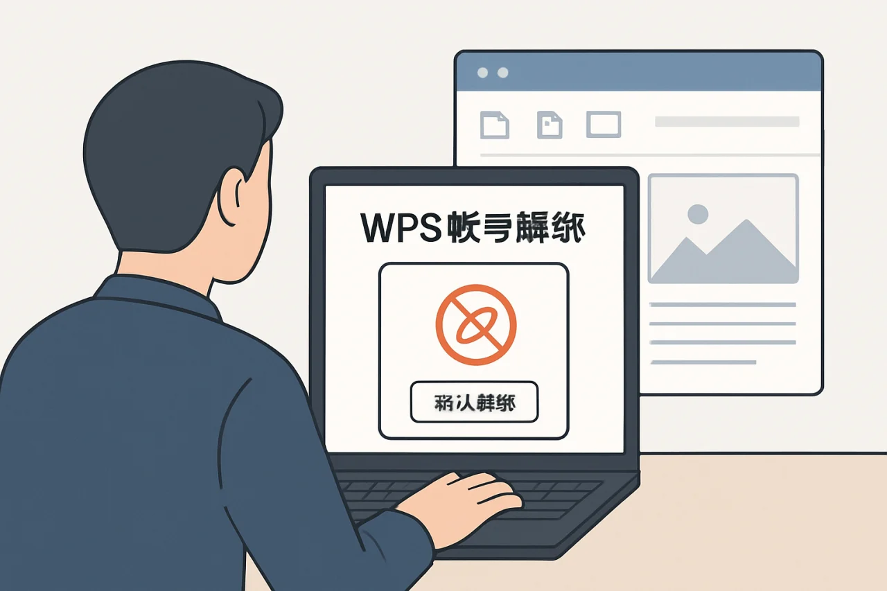 WPS账号解绑