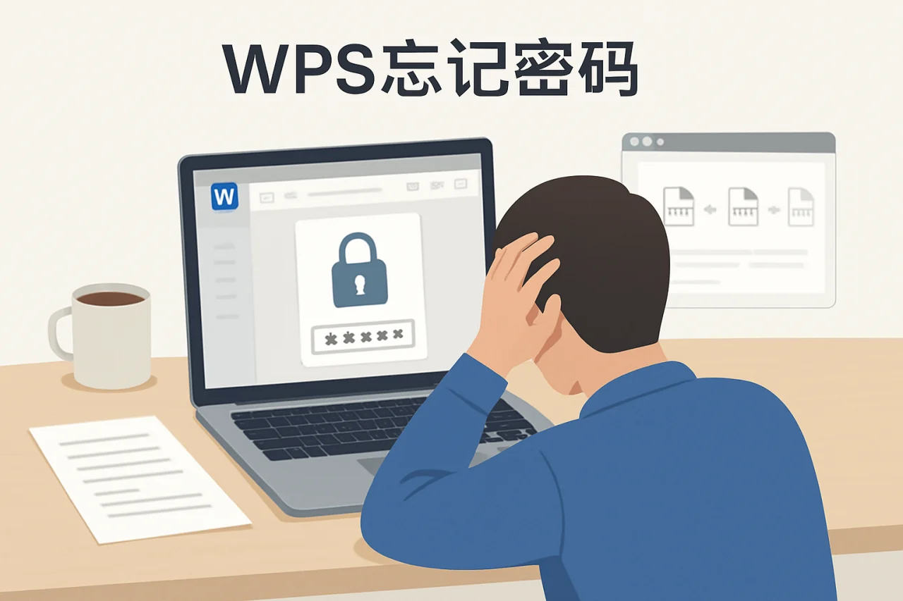 WPS忘记密码