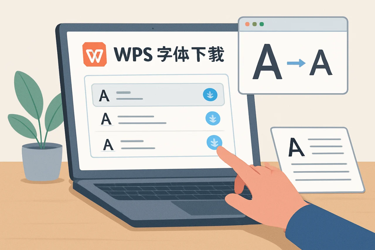 wps字体下载