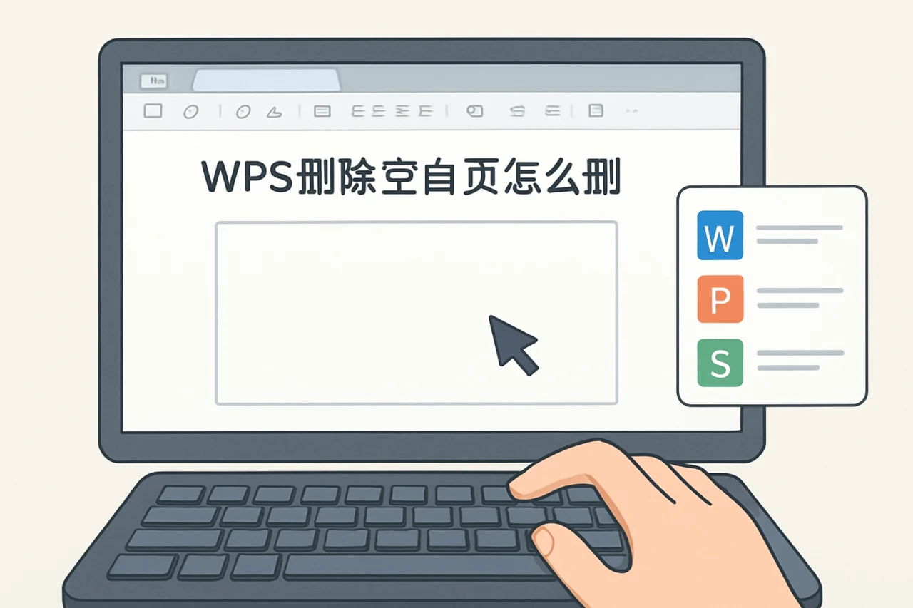 wps删除空白页怎么删