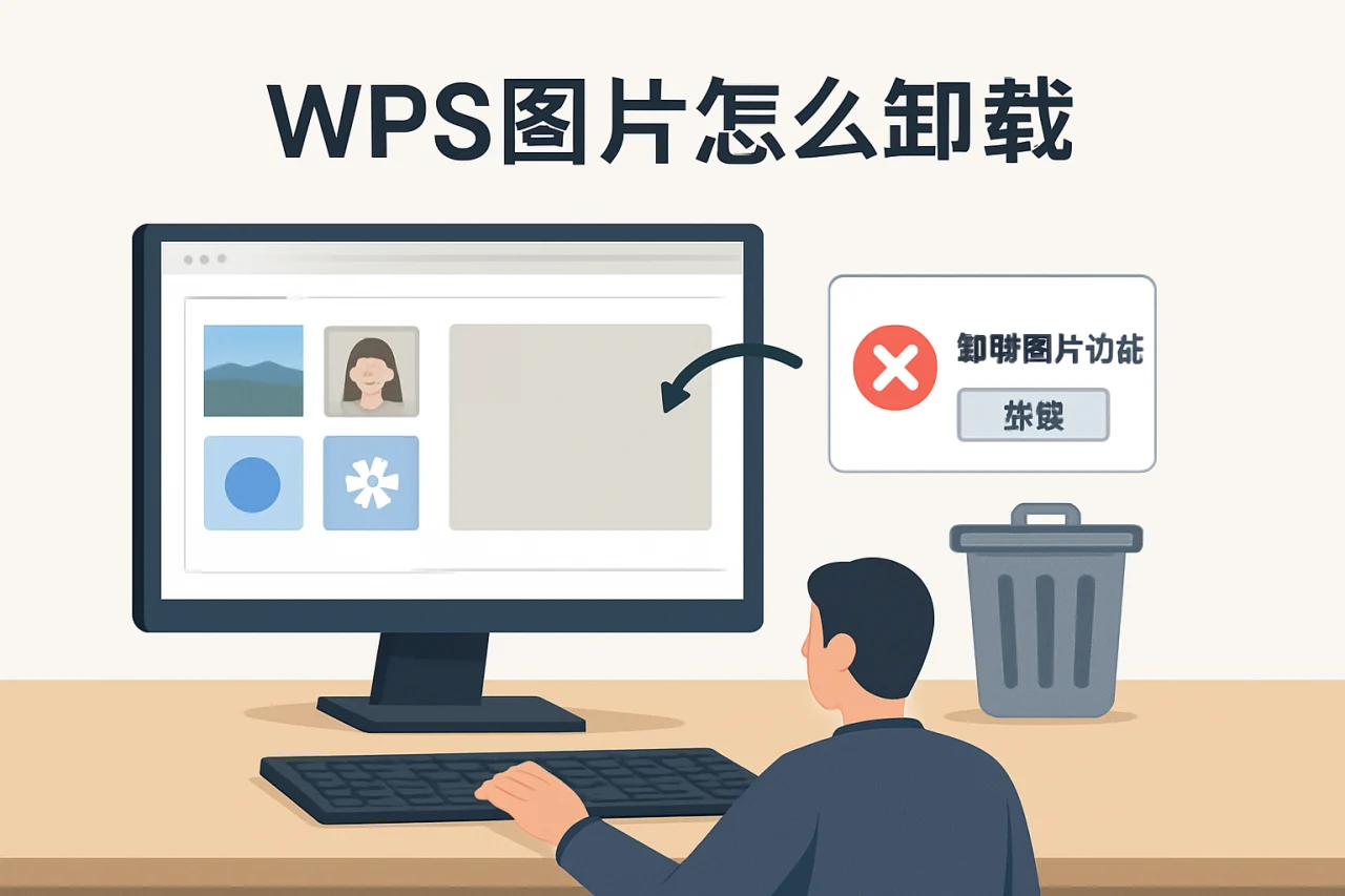 wps图片怎么卸载