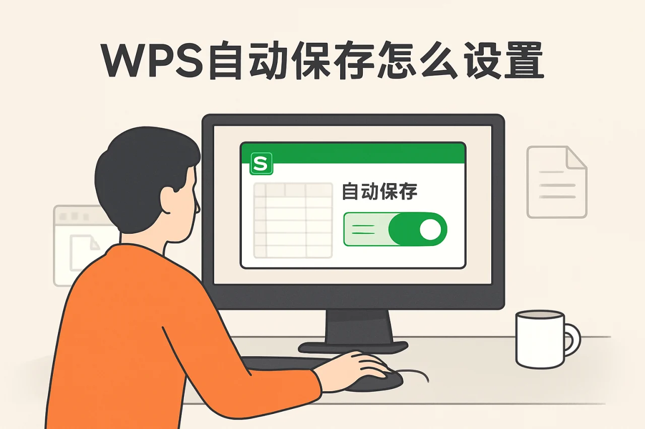 wps自动保存怎么设置