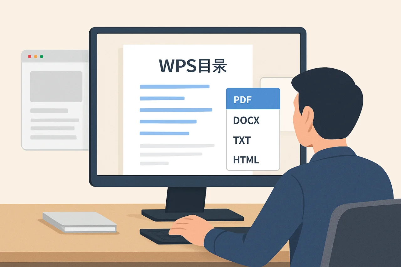 wps目录