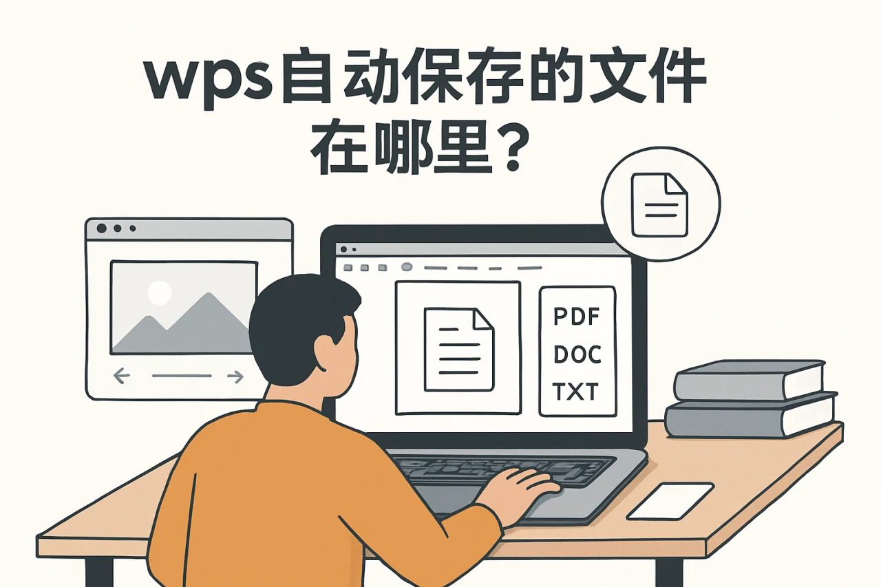 wps自动保存的文件在哪里