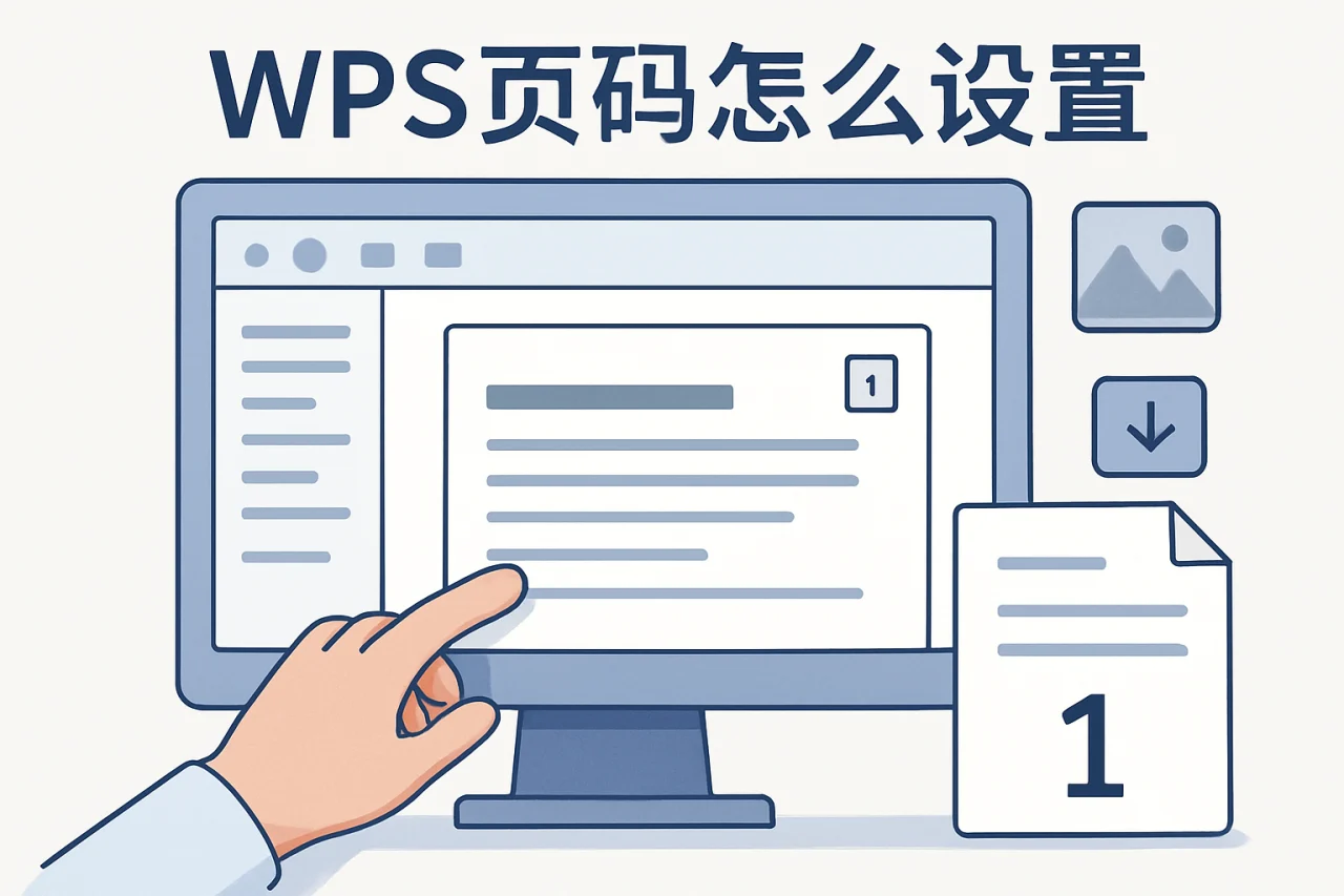 wps页码怎么设置