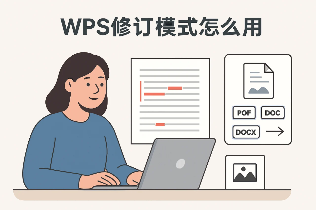 wps修订模式怎么用