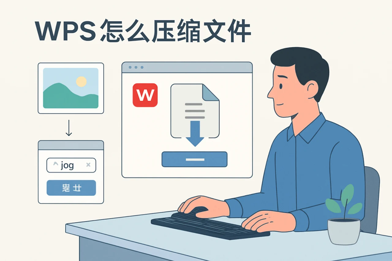 wps怎么压缩文件