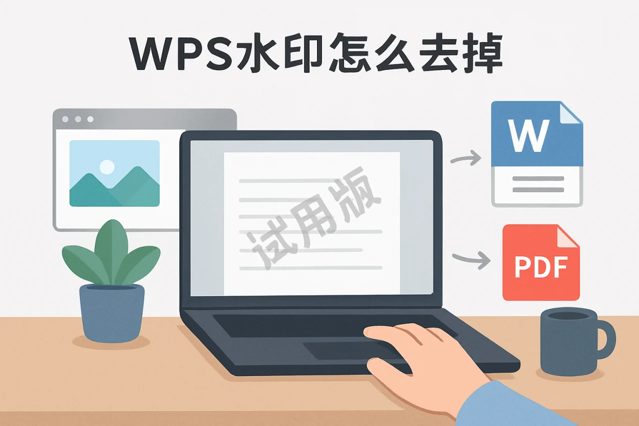 wps水印怎么去掉