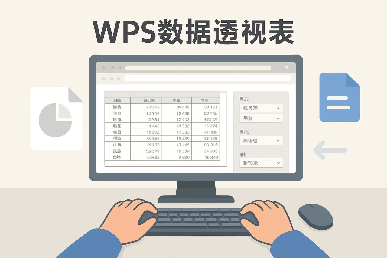wps数据透视表
