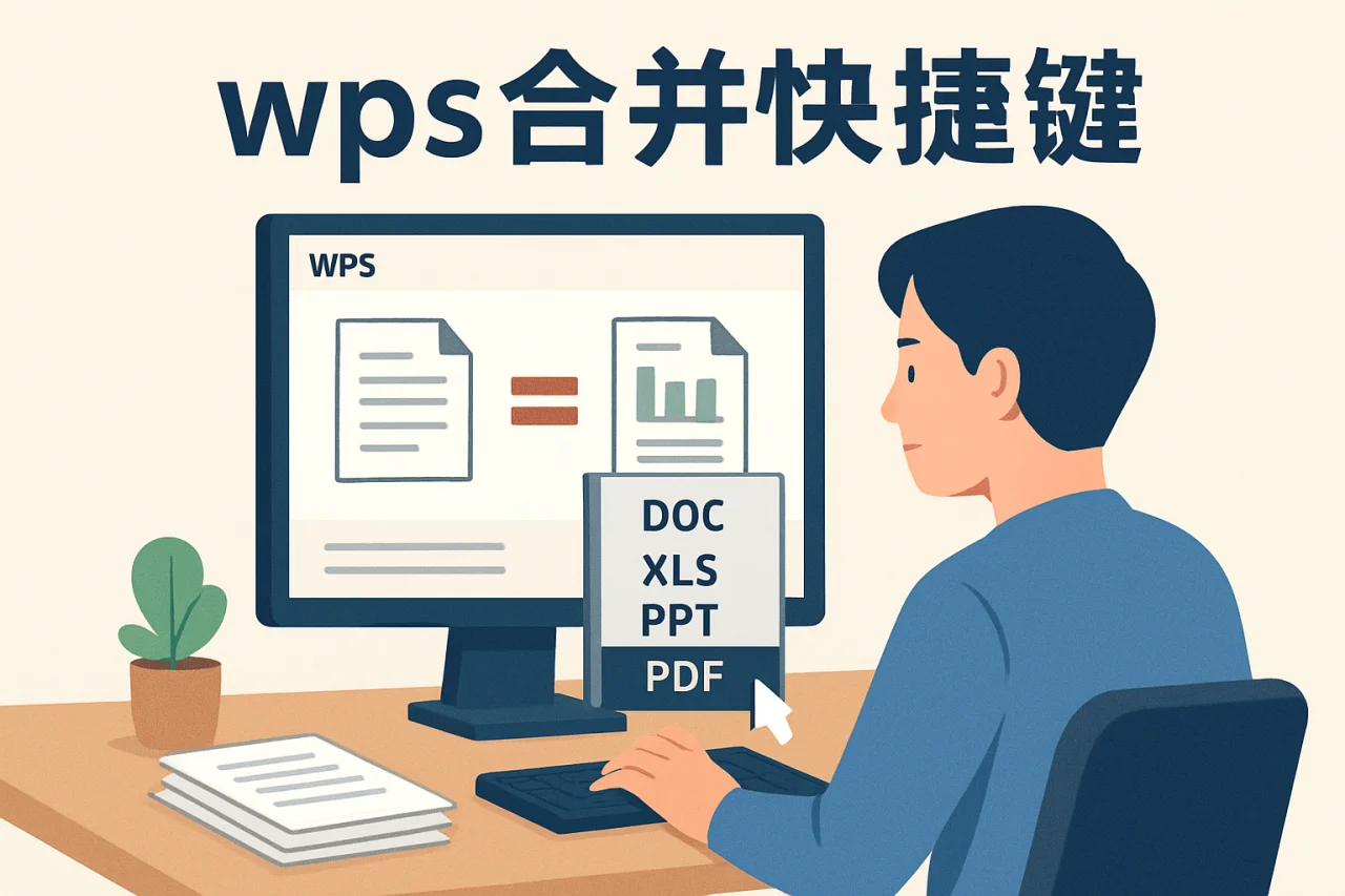 wps合并快捷键