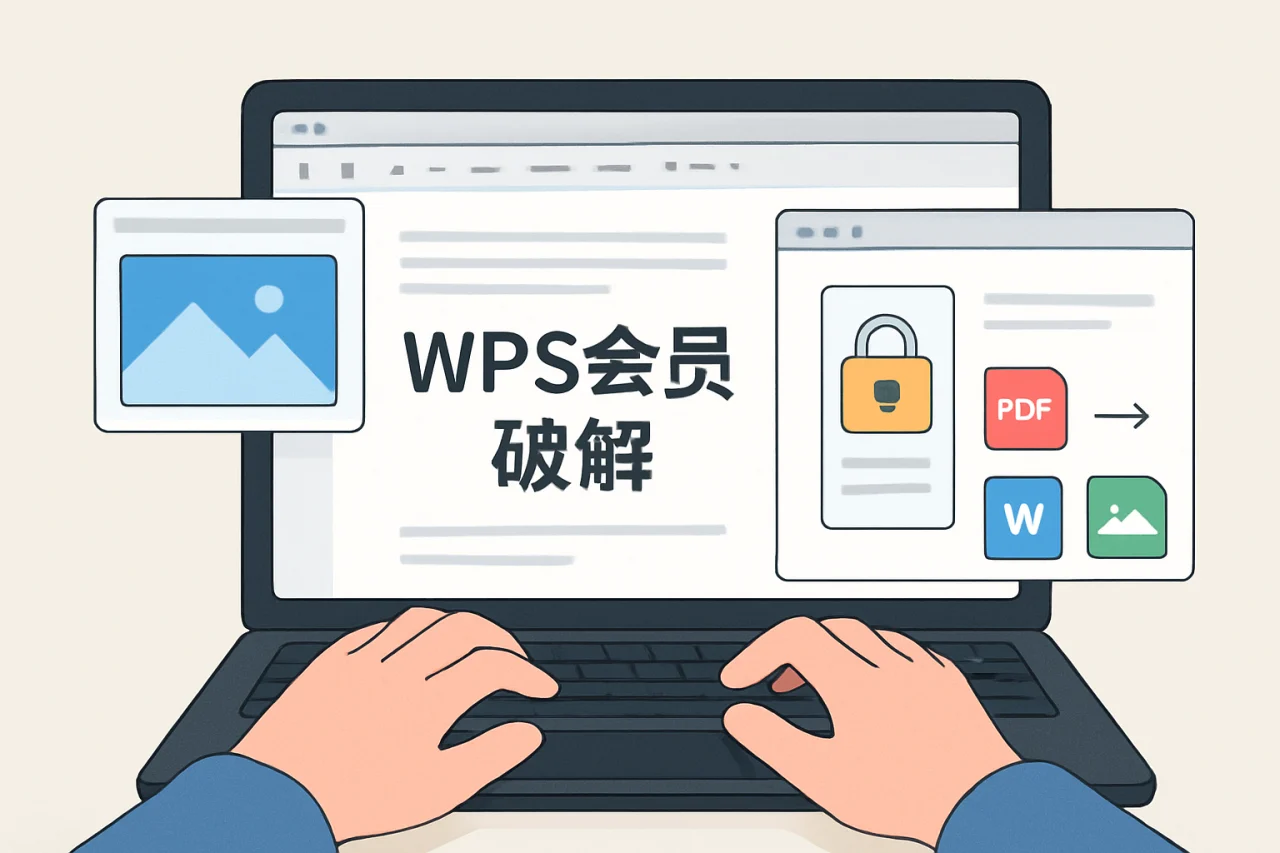 wps会员破解