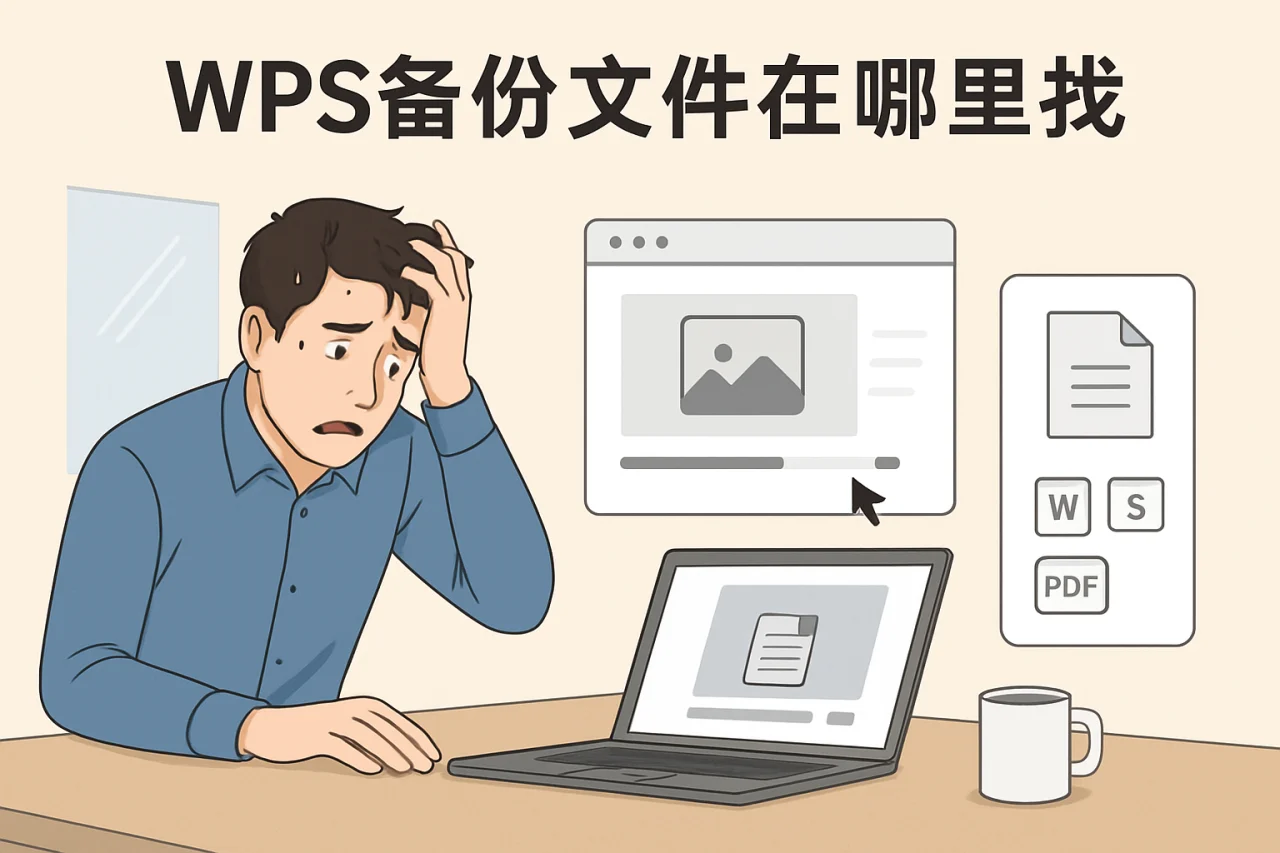 wps备份文件在哪里找