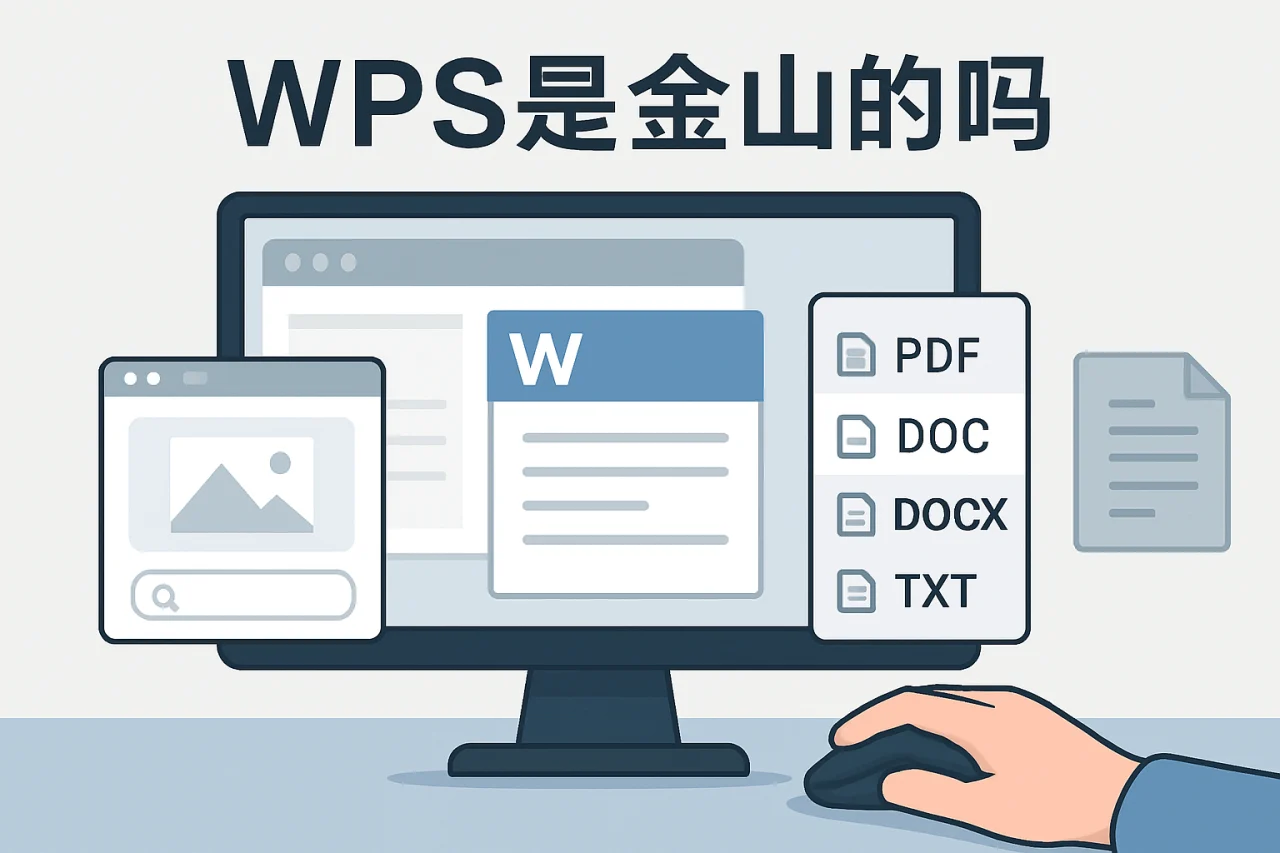 wps是金山的吗